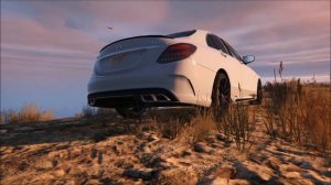 GTA 5 PC [Mercedes Benz C63 AMG Cinematic Showcase][Full HD]