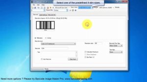 Code 2 of 5 barcode generator