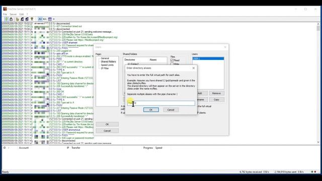 FileZilla Server 2021 Adding Home Directory And Folders The Right Way