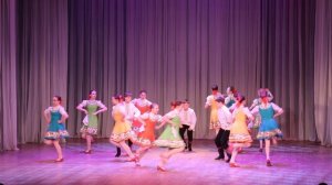 Ансамбль танца "Кудринка" - Русский танец "Вдоль деревни". Средняя группа