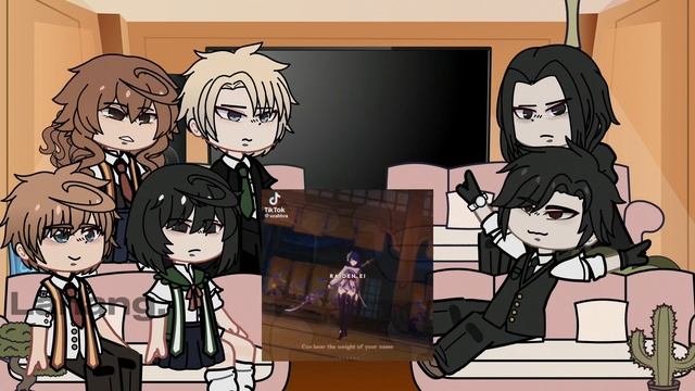 Harry Potter Characters react to Fem!Harry as Raiden Ei/Shogun | 01/?? смотреть онлайн