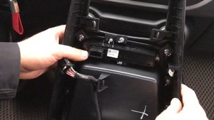 Снятие кнопок подогрева на KIA RIO 4