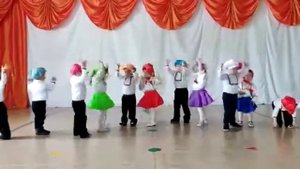 Детский танец "Пальчики - ручки" - Младшая группа танцевального коллектива " Кун бытархайа"