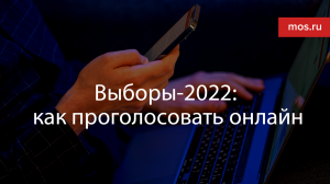 Выборы-2022: как проголосовать онлайн