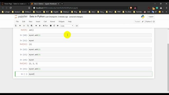 Sets Data Type in Python | Sets in Python  | Python Programming | Python Bangla Tutorial