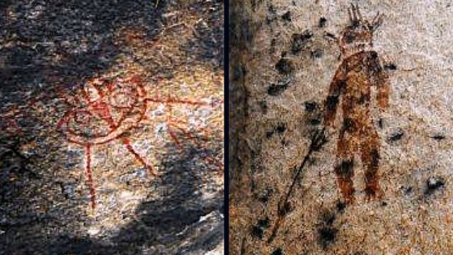 В индийской пещере обнаружены древние изображения инопланетян смотреть онлайн