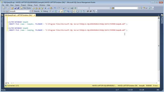 How to Move Tempdb смотреть онлайн