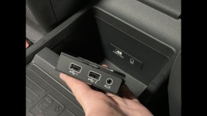 Audi  - Установка 2USB/Aux для опции CarPlay & Android Auto