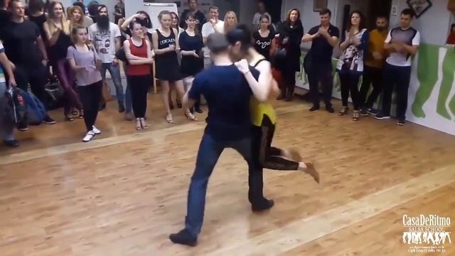 Kizomba Dance Improvisation - CasaDeRitmo - Alex & Alyona смотреть онлайн