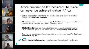 COESSING mini-Jan 2021: Africa and the Ocean Decade