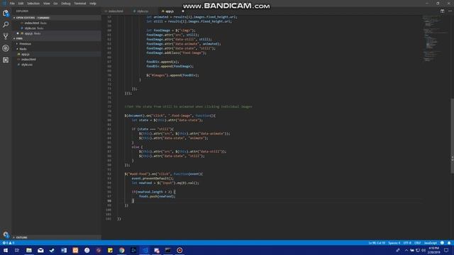 Giphy API Homework - Part 5 смотреть онлайн