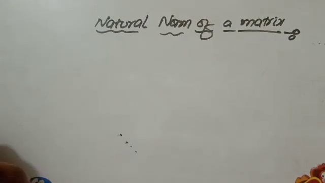 LECTURE # 23 : NUMERICAL ANALYSIS..NORM OF VECTORS AND MATRICES ...SOLVED EXAMPLES ...