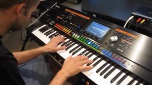Roland Jupiter-80 Synthesizer Performance