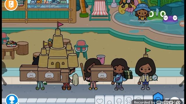 Тока Бока Делаю детскую площадку и умницу в особняке