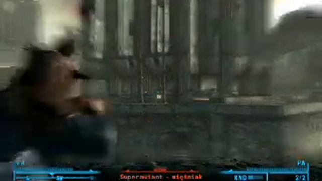 Fallout 3 gameplay on notebook Samsung R60Plus. смотреть онлайн