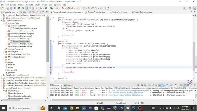 Spring Boot Framework tutorial #6 DeleteMapping PutMapping GetMapping API's #springboot #java