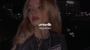 Rihanna - Umbrella (slowed + reverb)