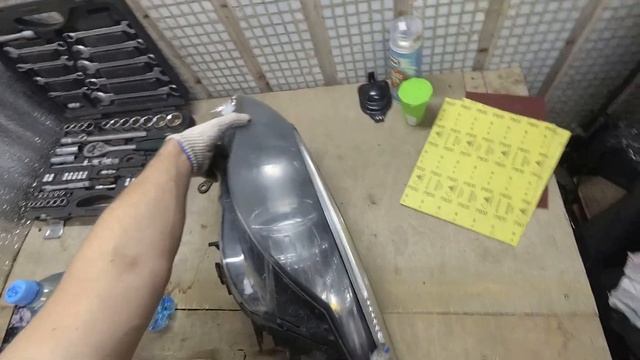 ВОССТАНОВЛЕНИЕ ОПТИКИ НА BMW E60 | ПОЛИРОВКА ФАР СВОИМИ РУКАМИ | DIY смотреть онлайн