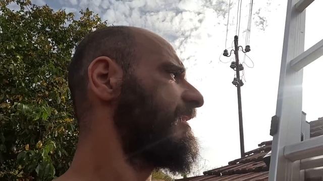 ☼ Имение ХАЛО ☼ Как си поддържаме ПОКРИВИТЕ и първо палене на ПЕЧКАТА за сезона
