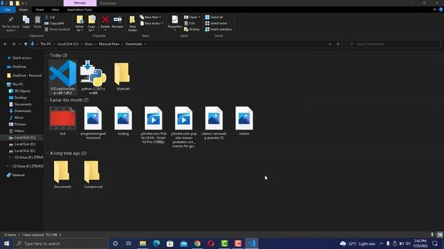 How To Download And Install Python In Window 10  | Python + Visual Studio Code Environment Setup?
