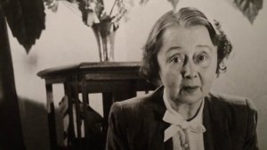 Cora Sandel about in the late 1940s 1880-1974 Perspektivet Museum Tromsø Norway
