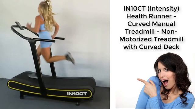 IN10CT Intensity Health Runner Curved Manual Treadmill Non Motorized Treadmill with Curved Deck смотреть онлайн