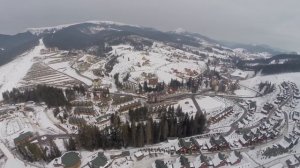 #21 BUKOVEL страна Буковель с высоты птичьего полета birds eye view