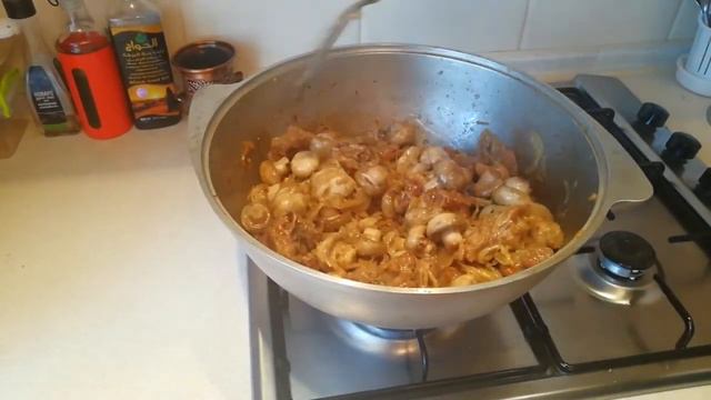 Рецепт мяса с грибами