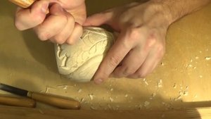 Узор Совы. Резьба по дереву Кудринка