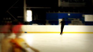 2А. Двойной аксель, замедленная съёмка.