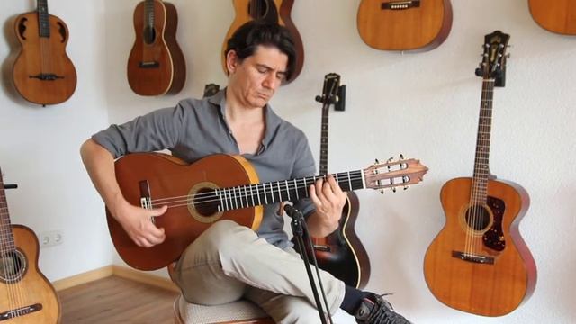 Jose Lopez Bellido 1980 flamenco guitar - great dynamic with crisp and powerful sound смотреть онлайн