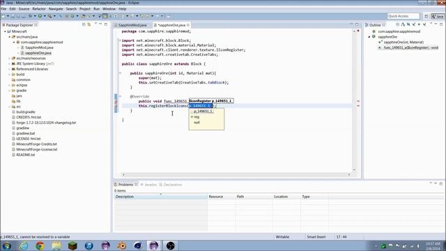 [1.7.2] Forge Modding Tutorial #1 - Setting Up and Block смотреть онлайн