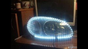 Светодиодные фары своими руками