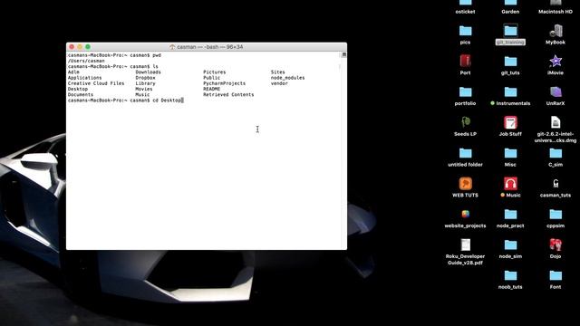 Git init - Git Tutorial #5 смотреть онлайн
