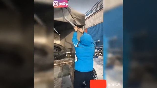 Лайфхак погрузки колёс