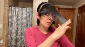 Стригу себя сама (процесс). Удлиненное каре с лесенкой у лица. Не обучающее видео.