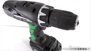 TRAPANO A PERCUSSIONE AVVITATORE A BATTERIA 18V HITACHI MOD. DV18DCL2