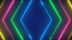 Neon Background 05 / Неоновий фон / Неоновый фон / 4К