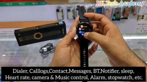 hoco Y2 Smart Watch Unboxing | Features | Connection Guide | Add Custom Screensaver