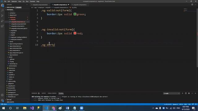 06 Angular Template Driven Form. смотреть онлайн