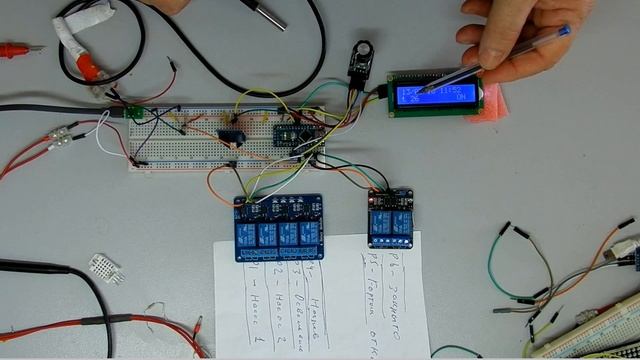 Контроллер для теплицы на Arduino