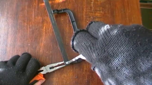 Как зделать походную пилочку