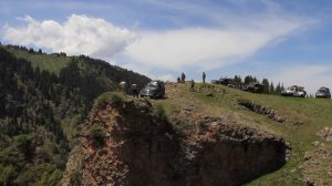 Toyota Land Cruiser 71 в горах Казахстана