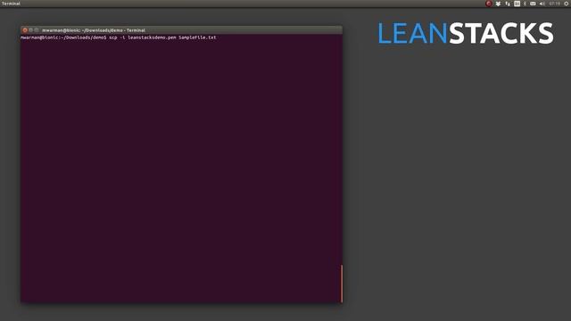 Transfer Files via SCP to an EC2 Instance смотреть онлайн
