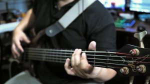 Korn " Falling Away From Me " Bass Guitar Cover