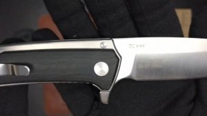 Складной нож VN "GERMES" K795D2 c клинком из стали D2, рукоять G10