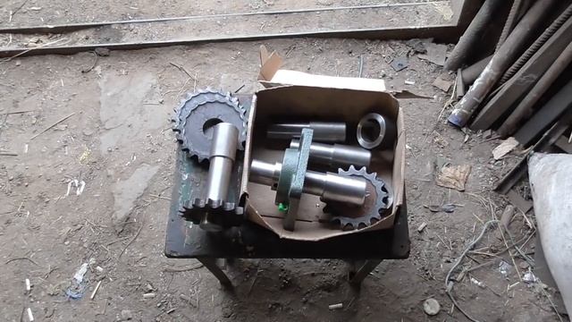 Самодельная Фреза Междурядной Обработки для Трактора ! 1 часть смотреть онлайн