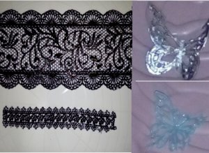 КРУЖЕВО ИЗ ЖЕЛАТИНА