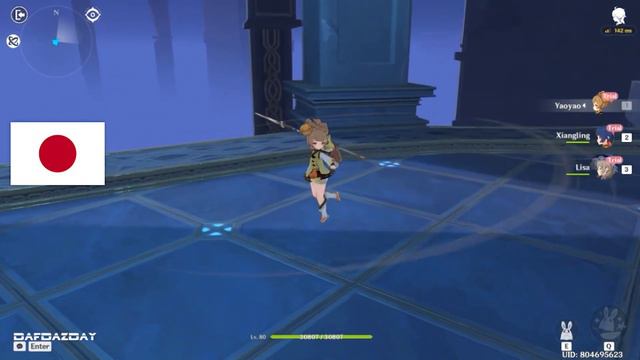 Yaoyao Voice in 4 Different Languages (Skills & Attack) | Genshin Impact Yaoyao