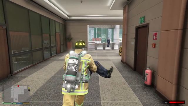 GTA 5 Firefighter Mod HUGE 5th Alarm High Rise Fire & Gas Explosion At The FIB Building смотреть онлайн